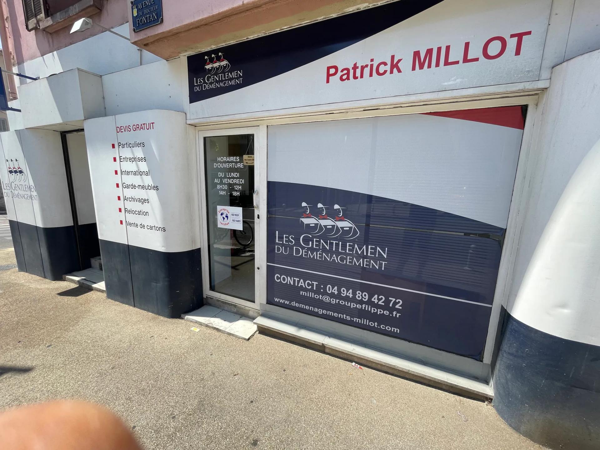Déménagement entreprise bureaux Millot